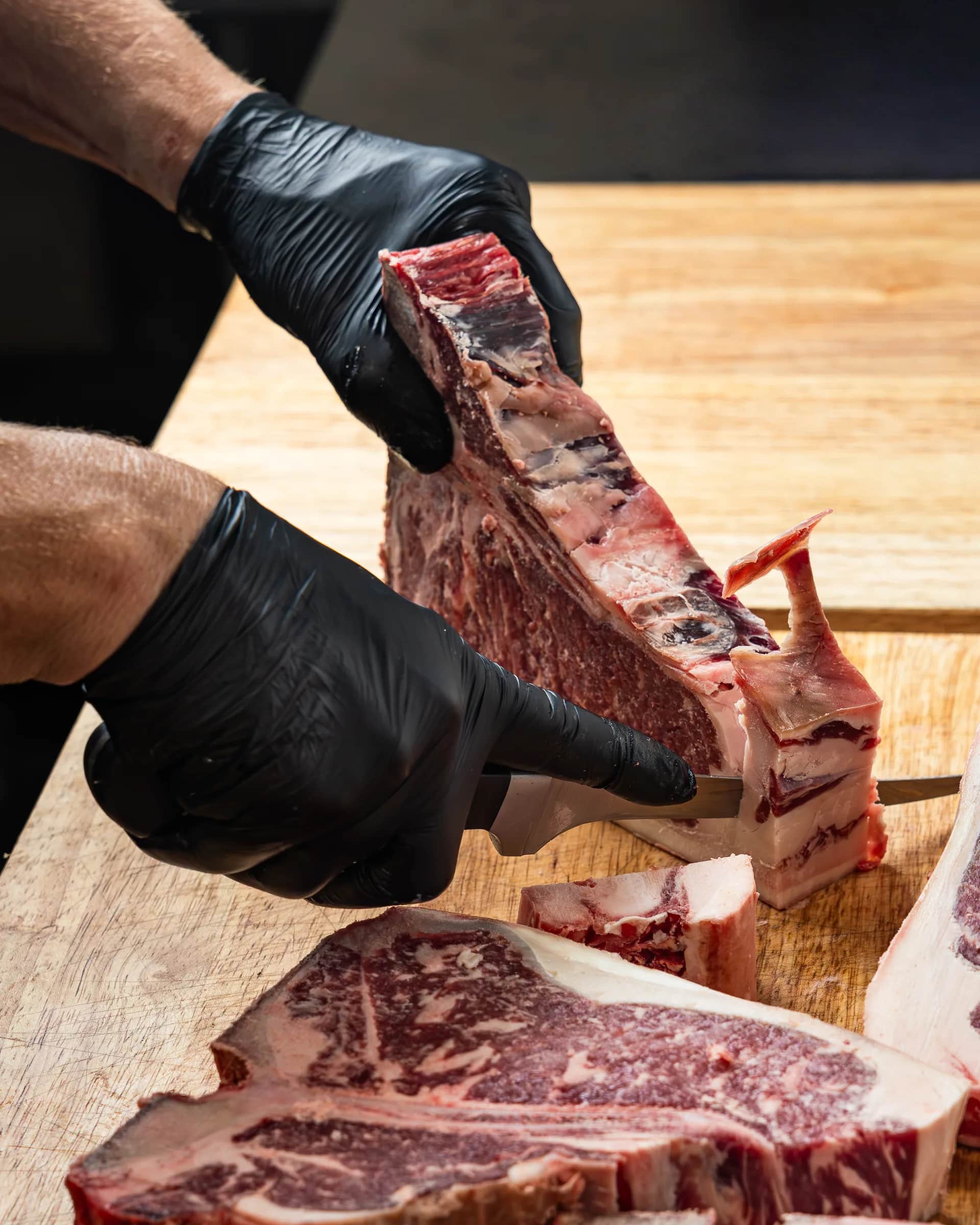 Dry Aged Porterhouse at The Bay Butcher, Oyster Bay, NY — view 4