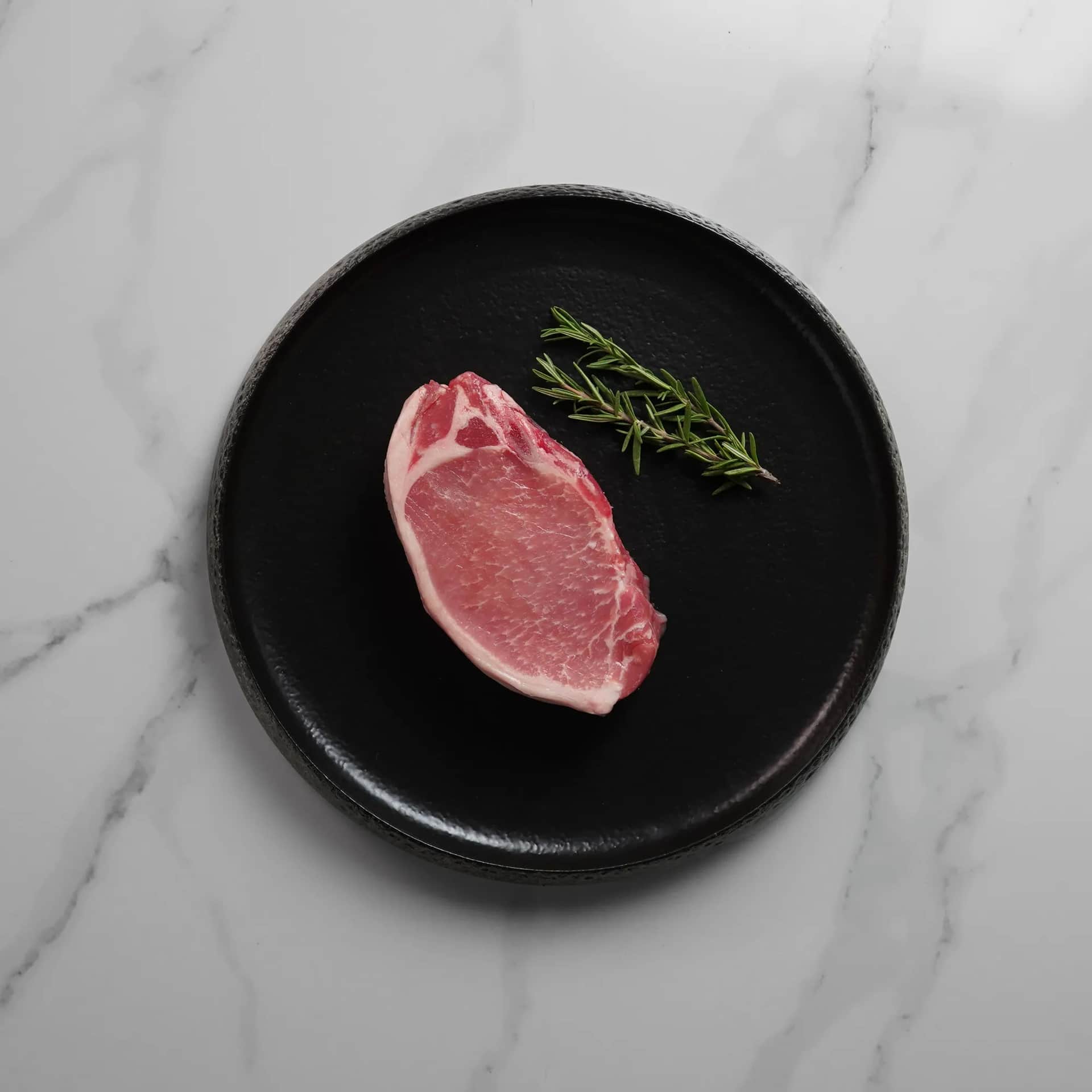 Duroc bone-in pork chops